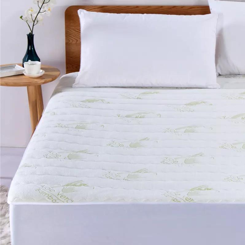 Skorter | Bamboo Aloe Vera Hypoallergenic Quilted Mattress Protection