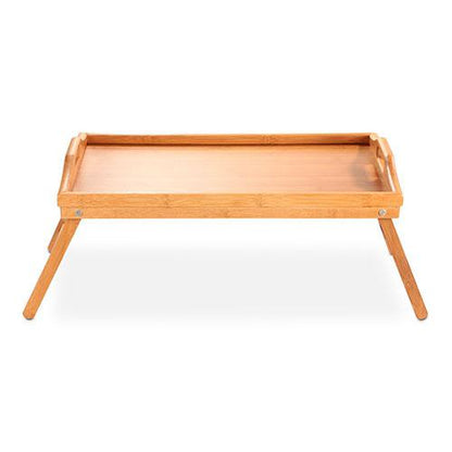 Skorter | Bamboo Tray Table for Bed Use