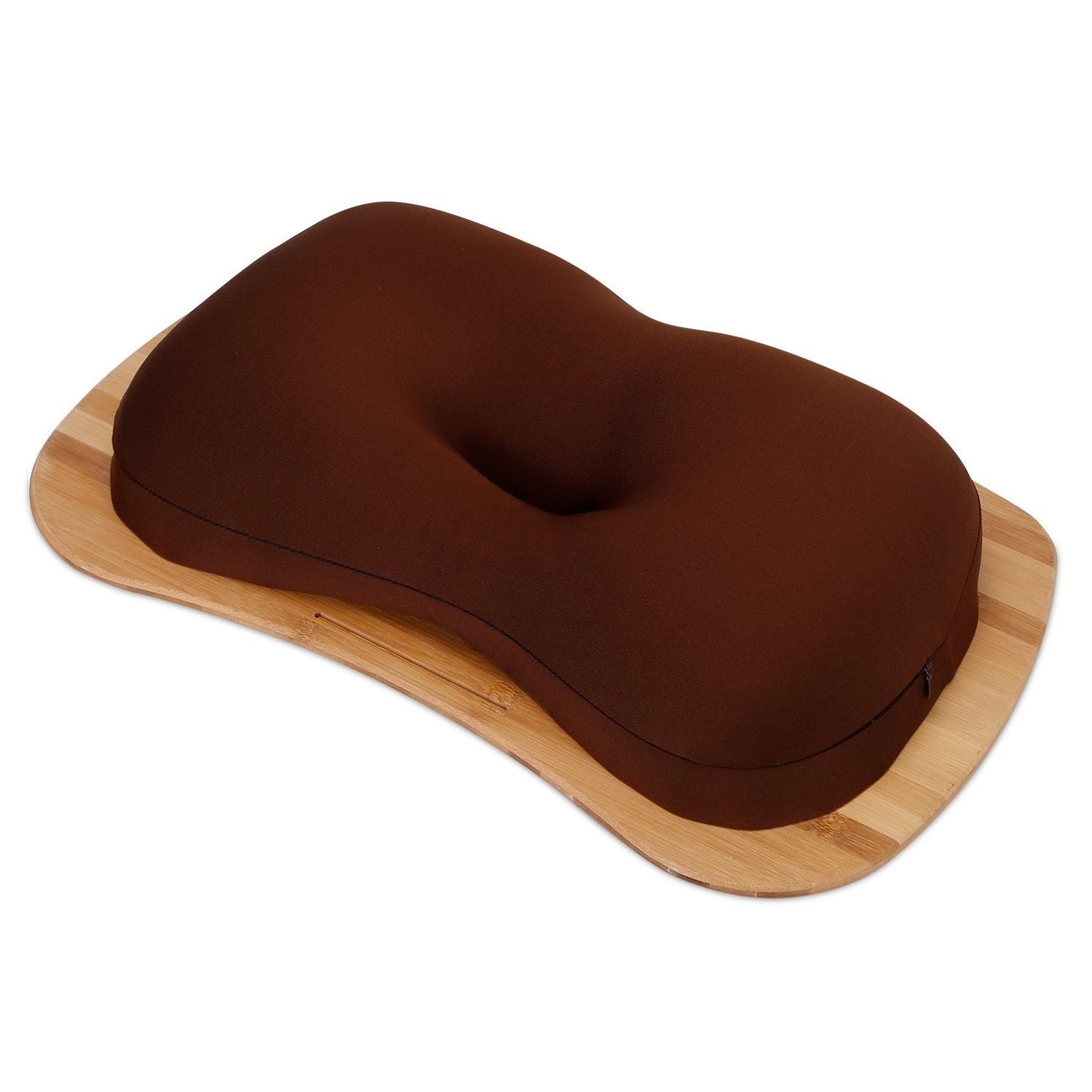 Skorter | Bamboo Laptop Lap Desk with Cushion Holder Table