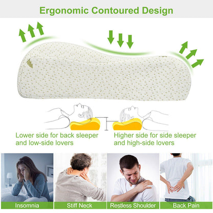 Skorter | Bamboo Memory Foam Sleep Pillow