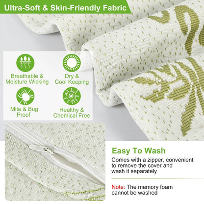 Skorter | Bamboo Memory Foam Sleep Pillow