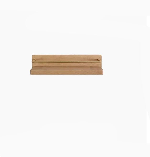 Skorter | BAMBOORA – Bamboo Wall-Mounted Coat Rack with Shelf for Smart Storage
