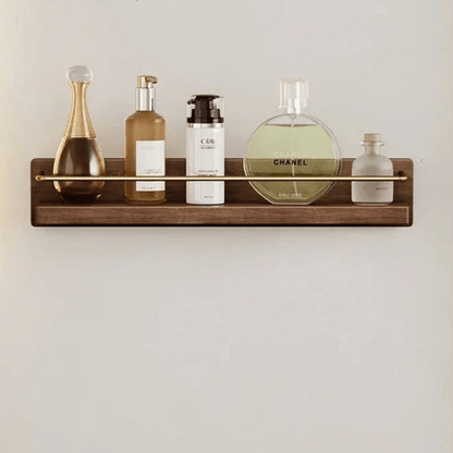 Skorter | BAMBOORA – Bamboo Wall-Mounted Coat Rack with Shelf for Smart Storage