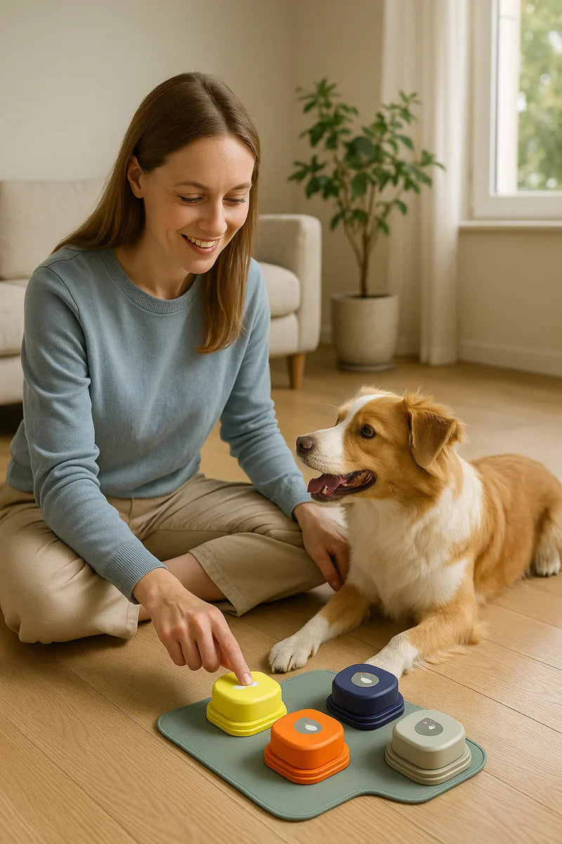 Skorter | BARKTALK – Interactive Voice Buttons for Dog Communication & Training