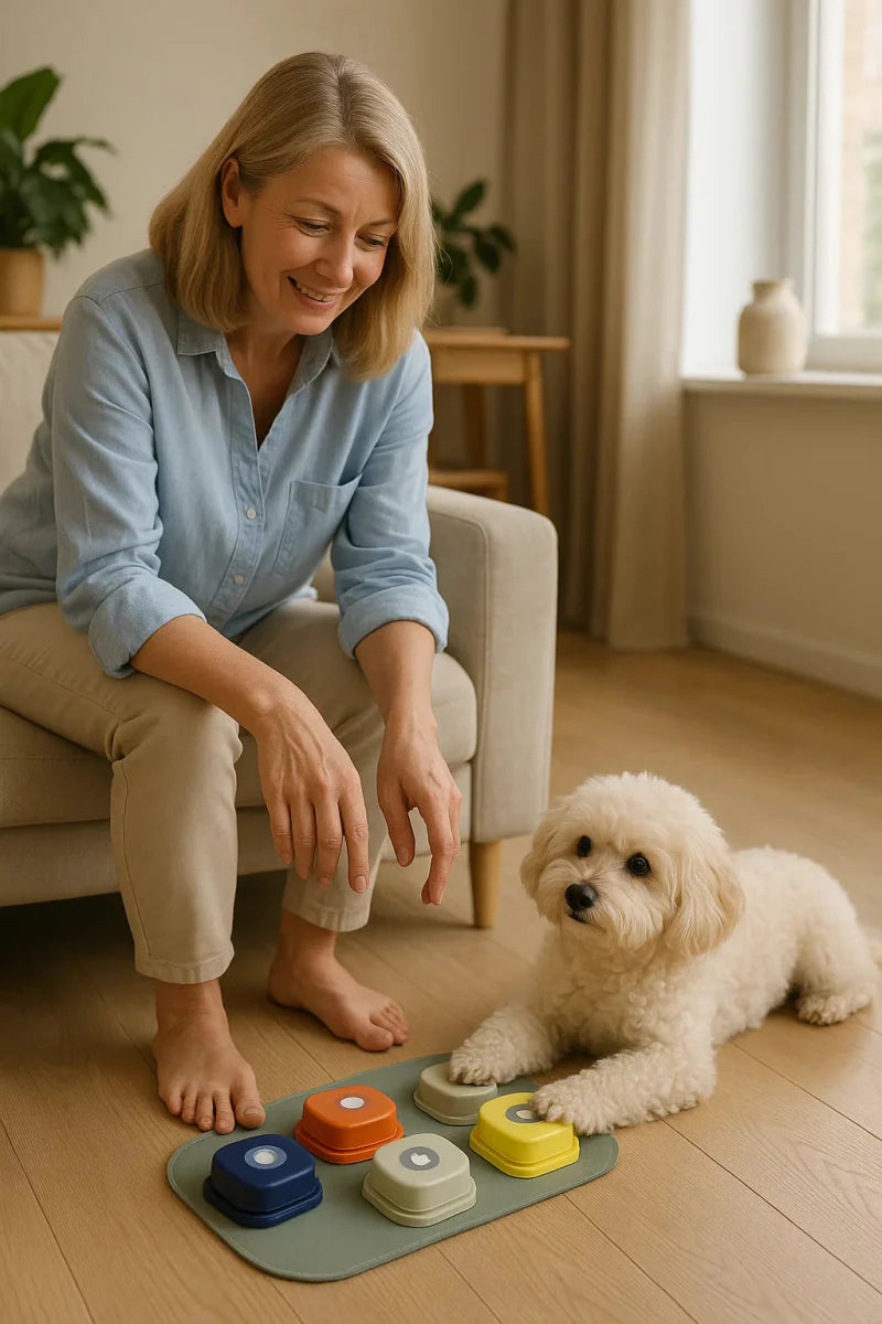 Skorter | BARKTALK – Interactive Voice Buttons for Dog Communication & Training