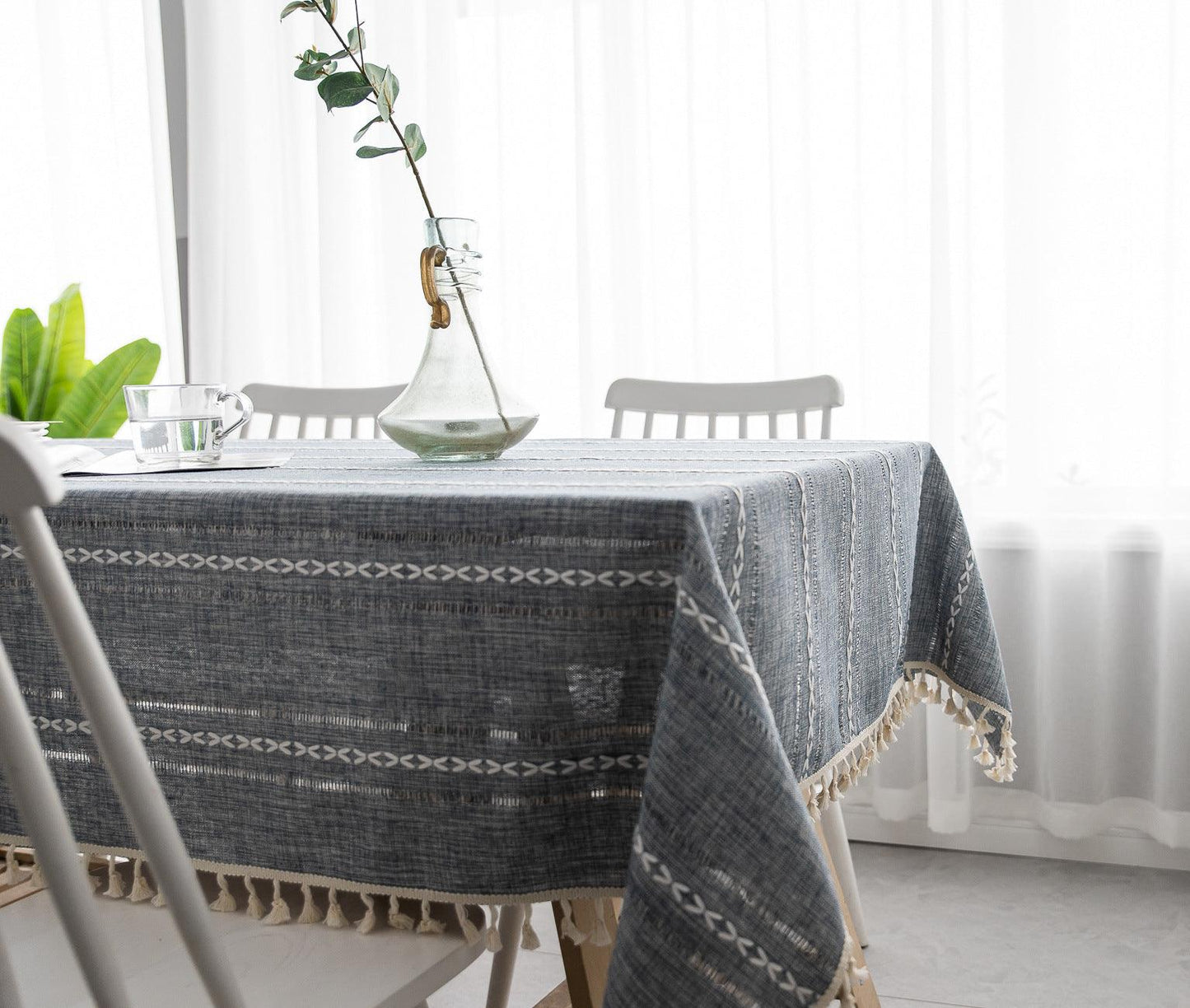 Skorter | Batillo Linen Tablecloth | Tablecloth, Indoor & Outdoor