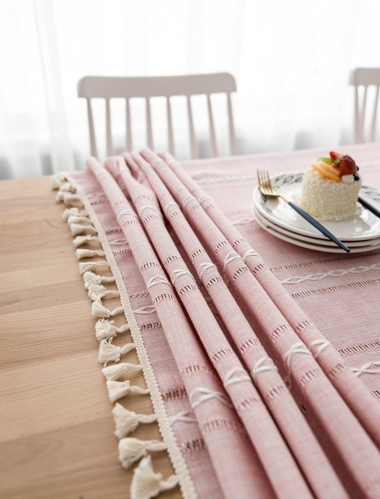 Skorter | Batillo Linen Tablecloth | Tablecloth, Indoor & Outdoor