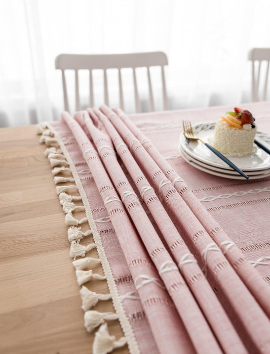 Skorter | Batillo Linen Tablecloth | Tablecloth, Indoor & Outdoor