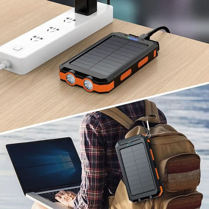 Skorter | Solar Power Bank 20000mAh with LED Light