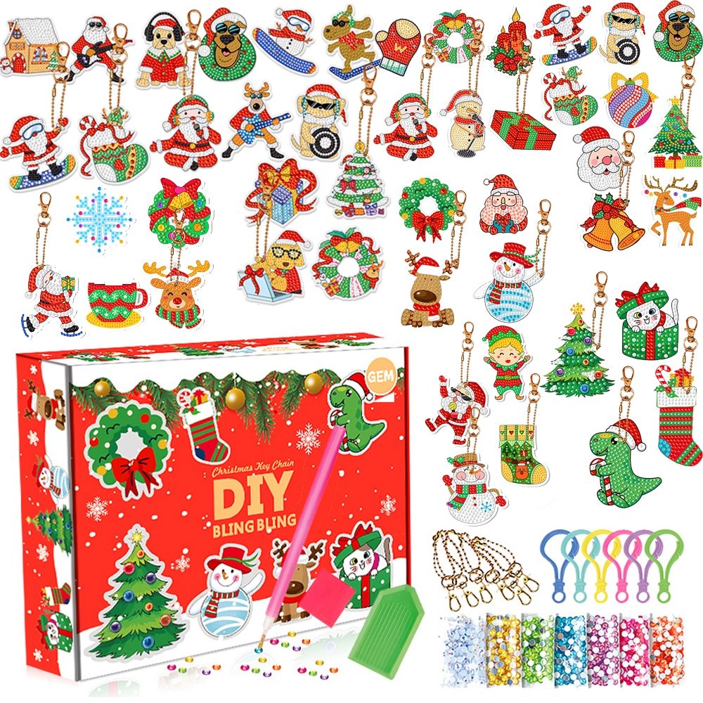 Skorter | 5D Christmas DIY Diamond Painted Set