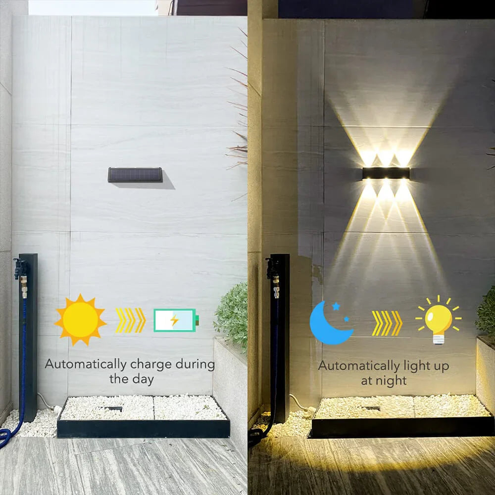 Skorter | Solar Outdoor Up Down Light