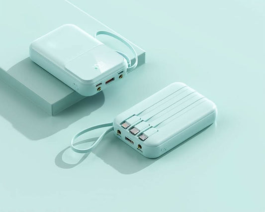 Skorter | 10000mAh Portable Power Bank with Cables