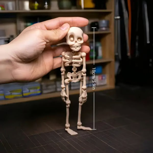 Skorter | 3D printed vintage skeleton magnetic figure