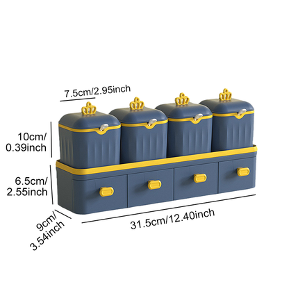 skorter | Dubbel kryddlåda med lådor