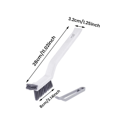 skorter | 2 In 1 Bathroom Cleaning Brush Grout Brush