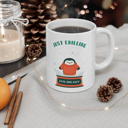 Skorter | Chilling Cute Penguin Mug
