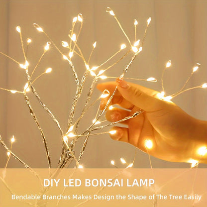 Skorter | LuminaTree - 108 LED Bonsai Tree Lamp with Touch Control