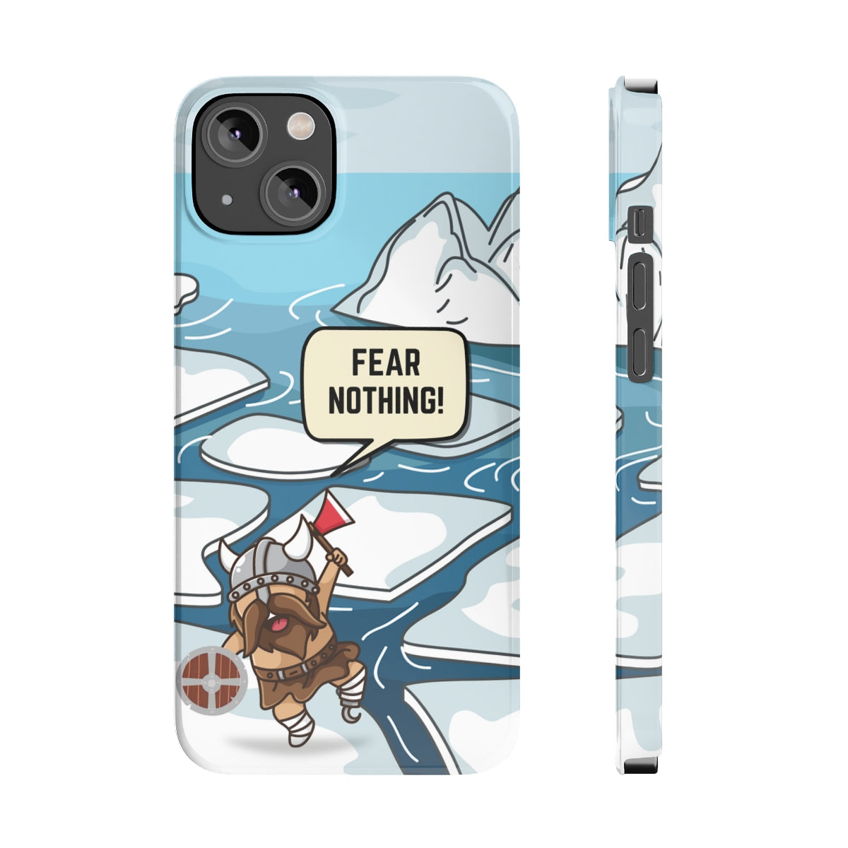 Skorter | Fear Nothing Super Slim Case for iPhone 14, 14 PRO and 14 PRO MAX