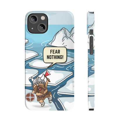 Skorter | Fear Nothing Super Slim Case for iPhone 14, 14 PRO and 14 PRO MAX