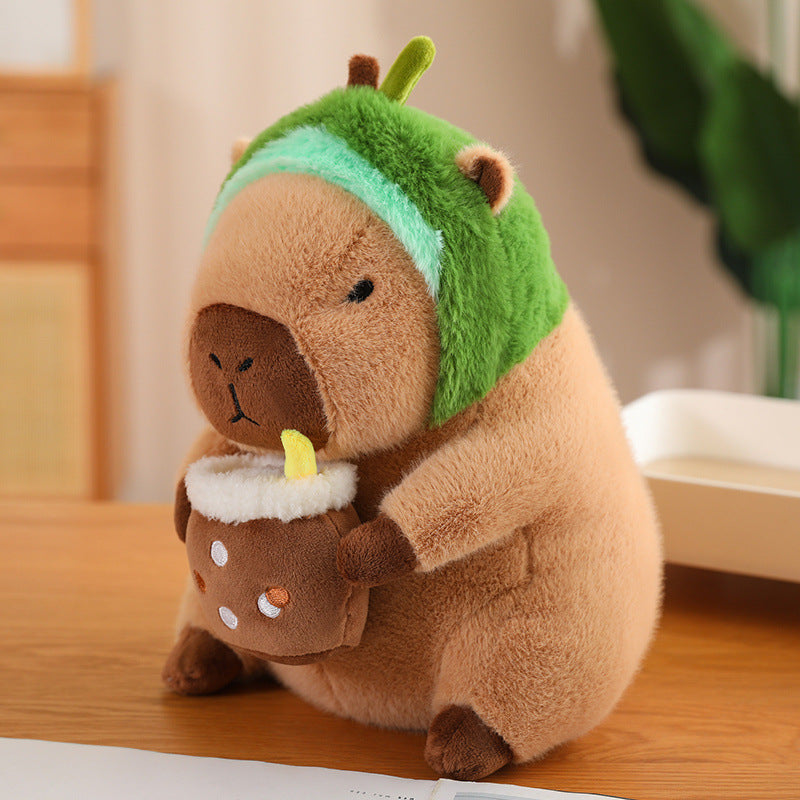 Skorter | CuddleCapy Cuddle Doll Plush | Capybara & Rabbit Design | Soft Cuddle Toy in Various Styles & Sizes