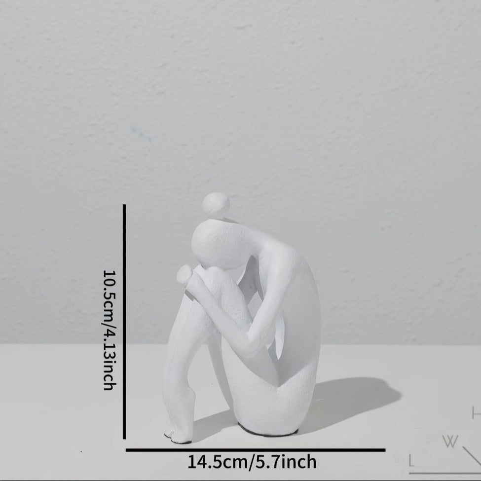 Skorter | AbstractSculpt - Modern Figure Bookends for Home & Office