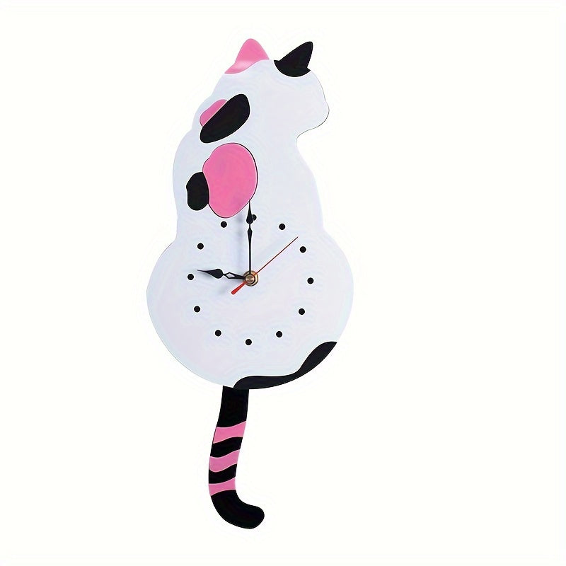 Skorter | SwingTail - Swingtail Cat Wall Clock with Silent Mechanism