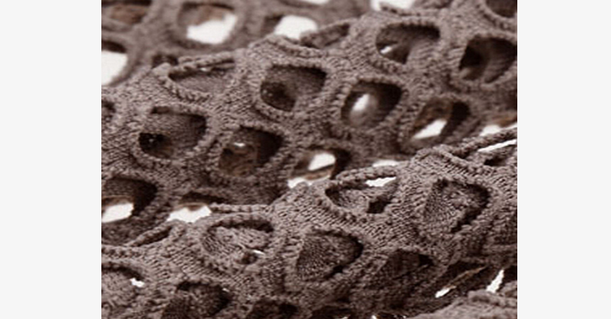 Skorter | Bohemian Hollow Out Mesh Maxi Skirt