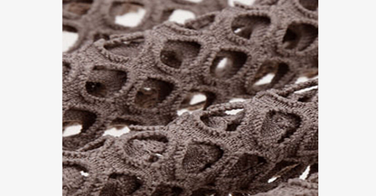 Skorter | Bohemian Hollow Out Mesh Maxi Skirt