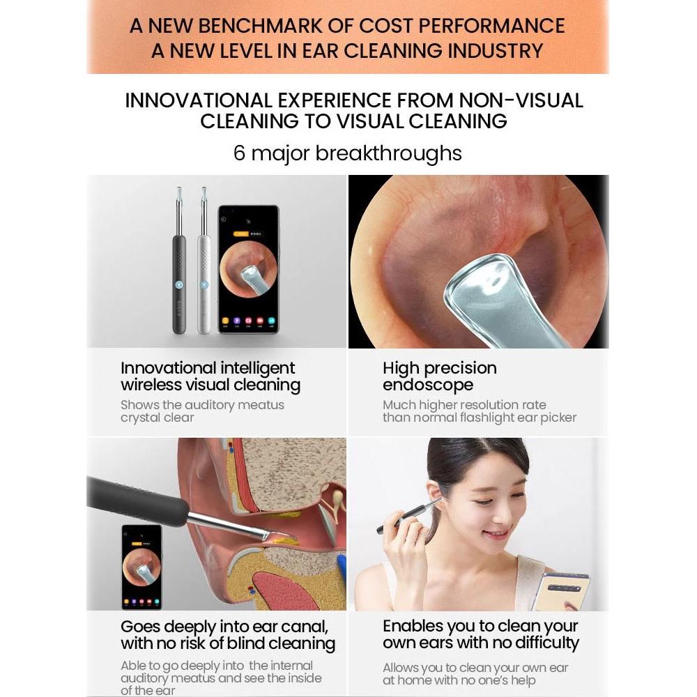 Skorter | Bebird R1 Wireless Intelligent Visual Otoscope Ear Cleaner