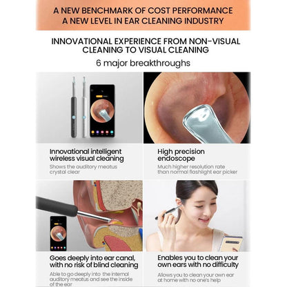 Skorter | Bebird R1 Wireless Intelligent Visual Otoscope Ear Cleaner
