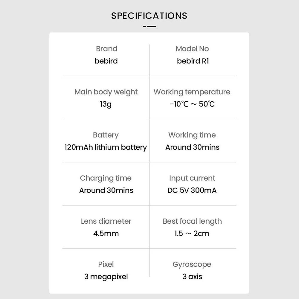 Skorter | Bebird R1 Wireless Intelligent Visual Otoscope Ear Cleaner