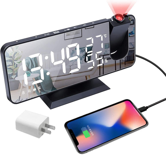 Skorter | Bedroom Projection Digital Alarm Clock