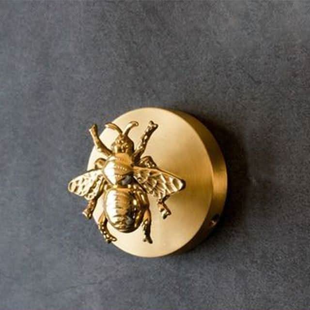 Skorter | Brass Animal Wall Hook Rack Gold Accents