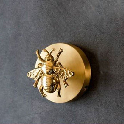 Skorter | Brass Animal Wall Hook Rack Gold Accents