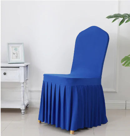 Skorter | Chair cover with pleated skirt