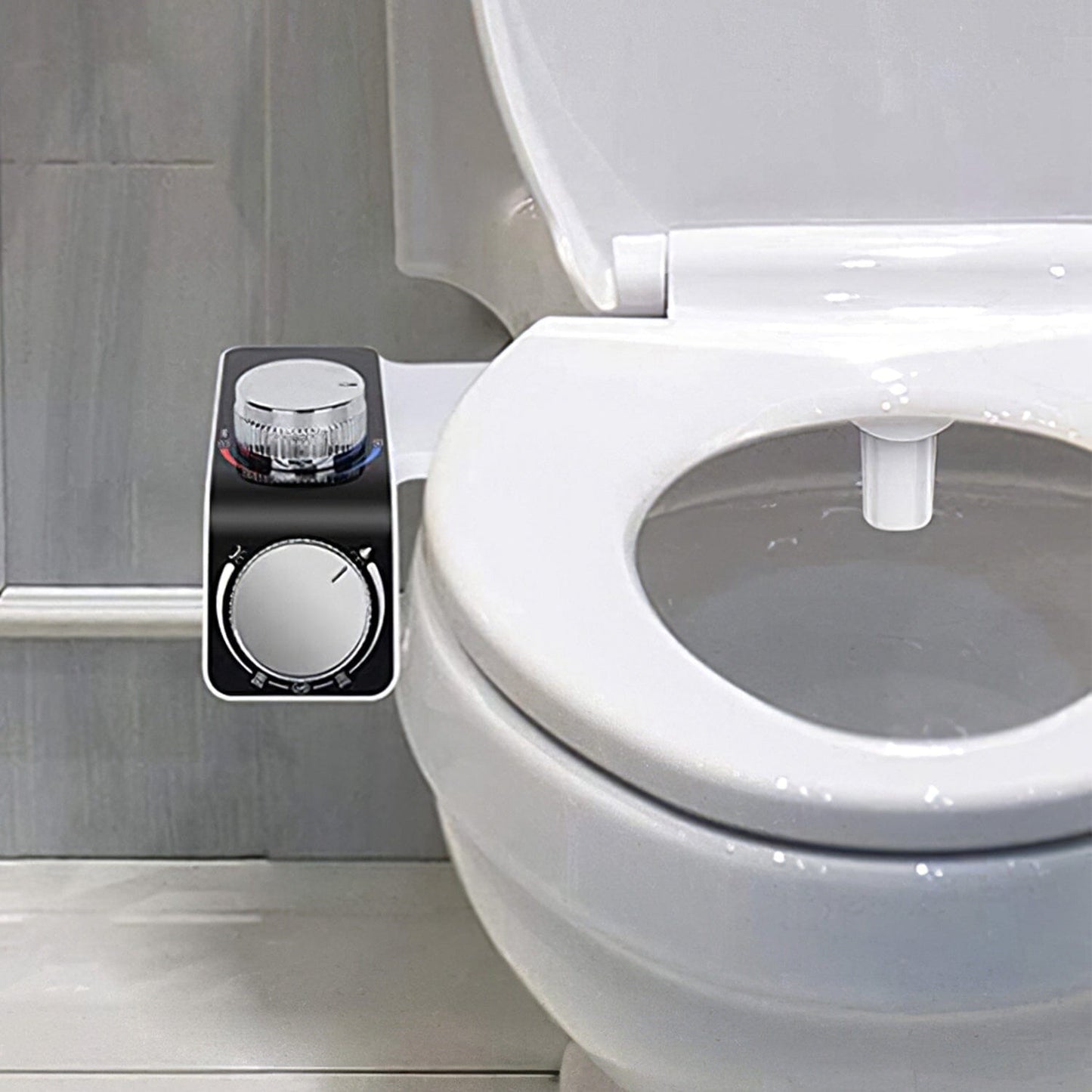 Skorter | Bidet Fresh Water Sprayers with Self-Cleaning Double Nozzle without Electricity