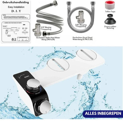 Skorter | Bidet set | Mounting & Self-cleaning