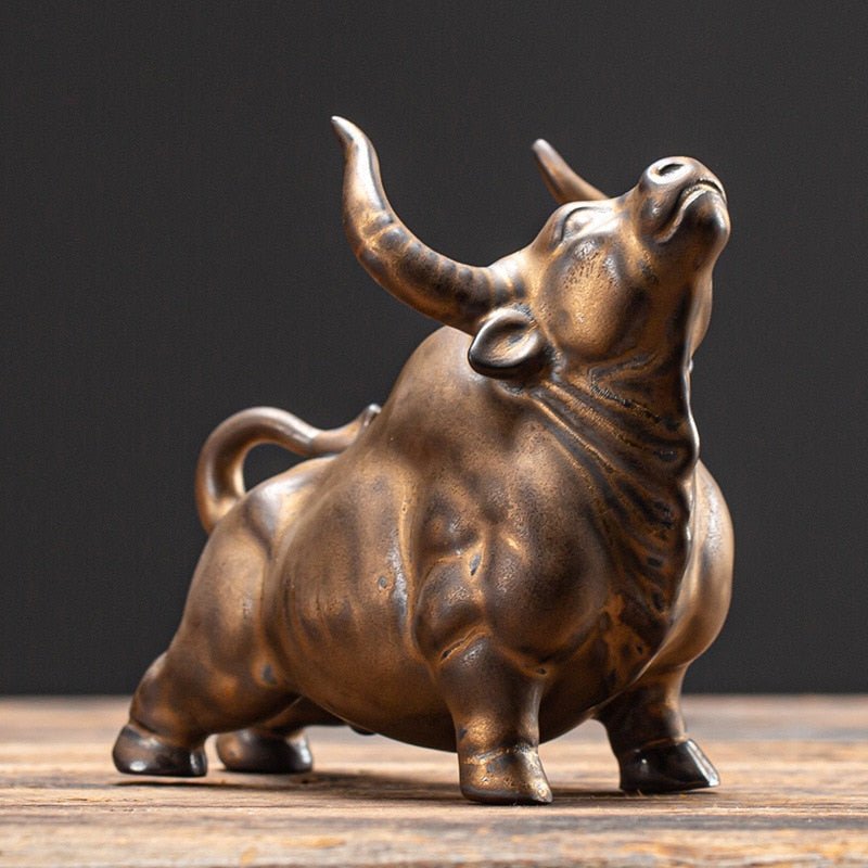 Big Bull Ceramic Figurine - SKØRTER