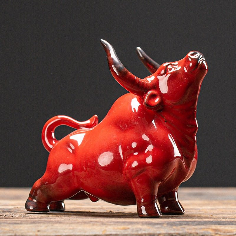 Big Bull Ceramic Figurine - SKØRTER