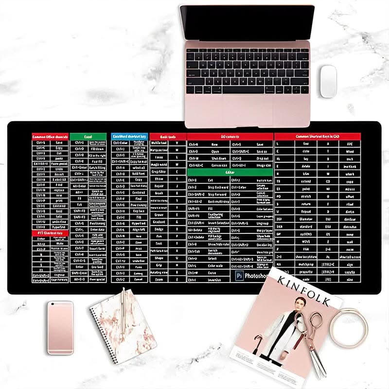 Skorter | Big Pad | Anti-Slip Keyboard Mat