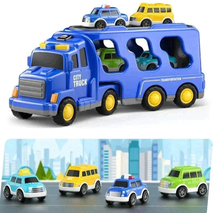 Skorter | Bigtrucks | Children's truck set incl. 6 free extra vehicles!