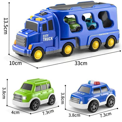 Skorter | Bigtrucks | Children's truck set incl. 6 free extra vehicles!