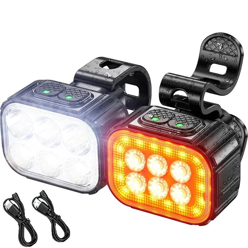 Skorter | BikeBeam – Rechargeable bicycle light set for maximum visibility & safety