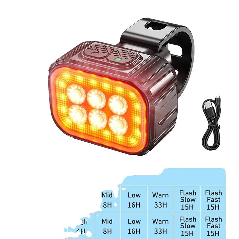 Skorter | BikeBeam – Rechargeable bicycle light set for maximum visibility & safety