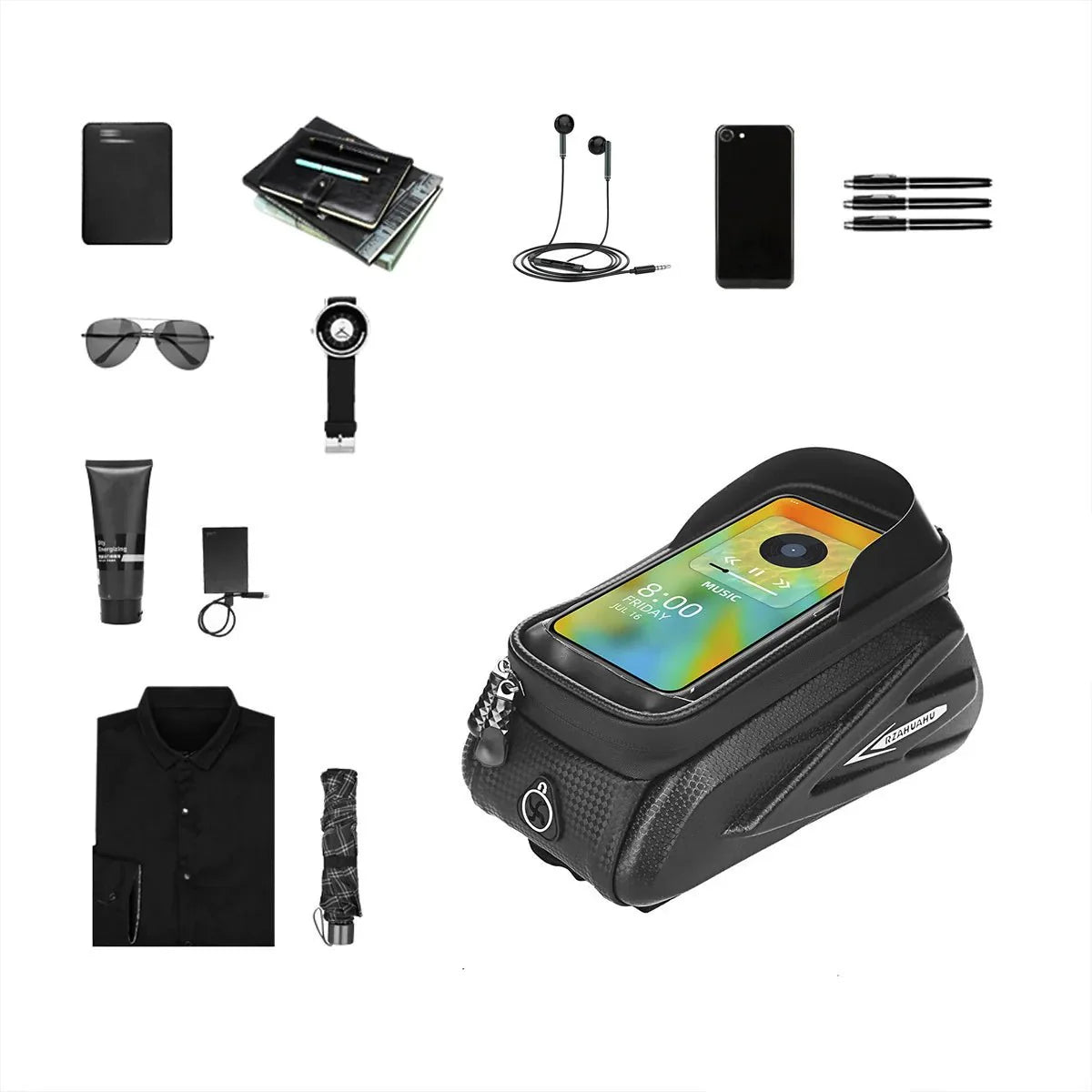 Skorter | BikeGear PRO – Waterproof bike bag with touchscreen & headphone jack