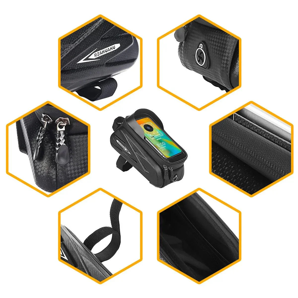 Skorter | BikeGear PRO – Waterproof Bike Bag with Touchscreen & Headphone Port