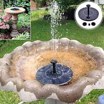 Skorter | Solar-Powered Easy Bird Fountain Kit