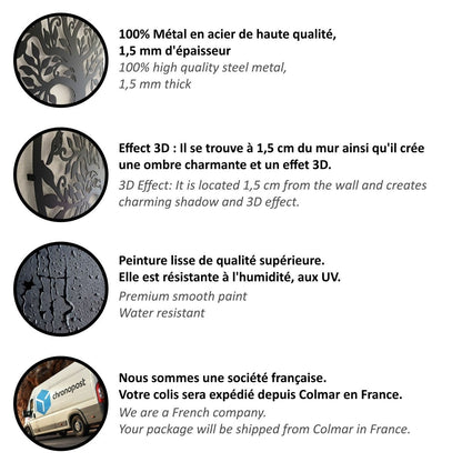 Skorter | BIRDWING ART – Metal Wall Decoration with Birds for Elegant Living