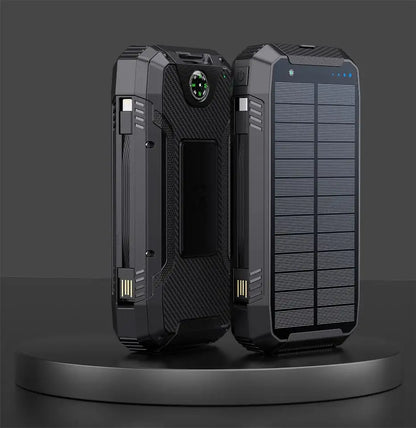 Skorter | 30000mAh Solar Charger Wireless Waterproof Power Bank External