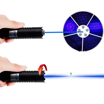 Skorter | Blazing Blue High-Power Tactical Laser Lamp - BlazeBeam